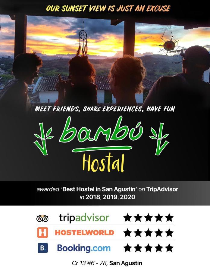 Hostal Bambu Сан-Агустин Экстерьер фото